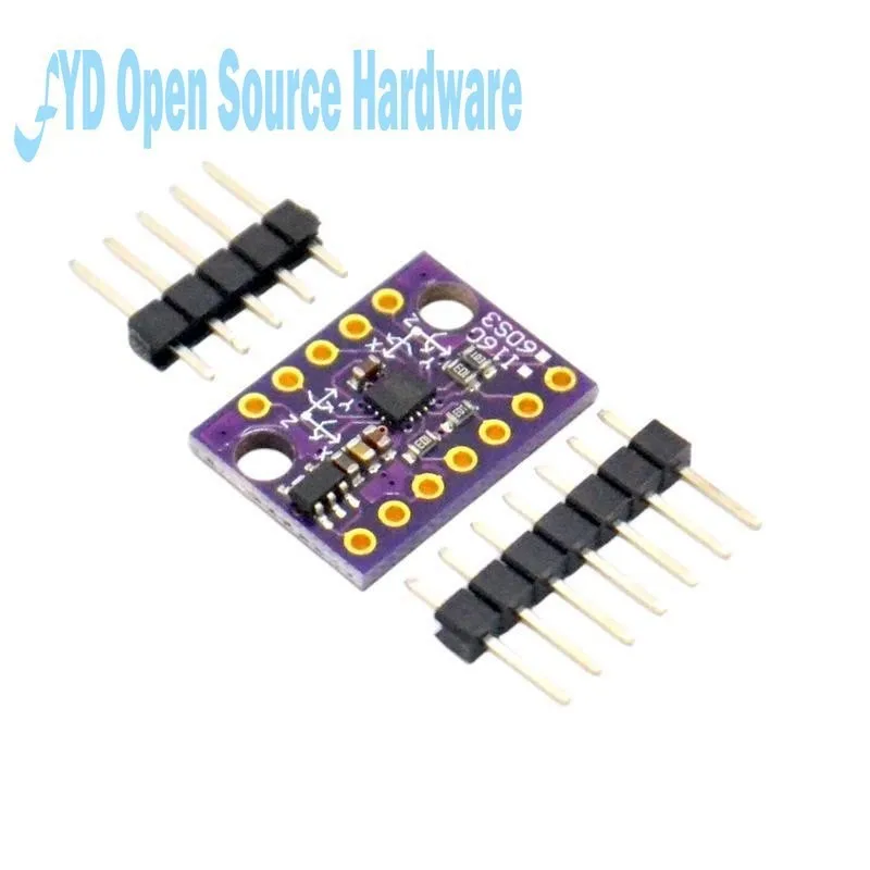 BMI160 GY-BMI160 6DOF 6-axis Rate Gyro Gravity Accelerometer Sensor Module IIC I2C SPI Communication Protocol 3-5V