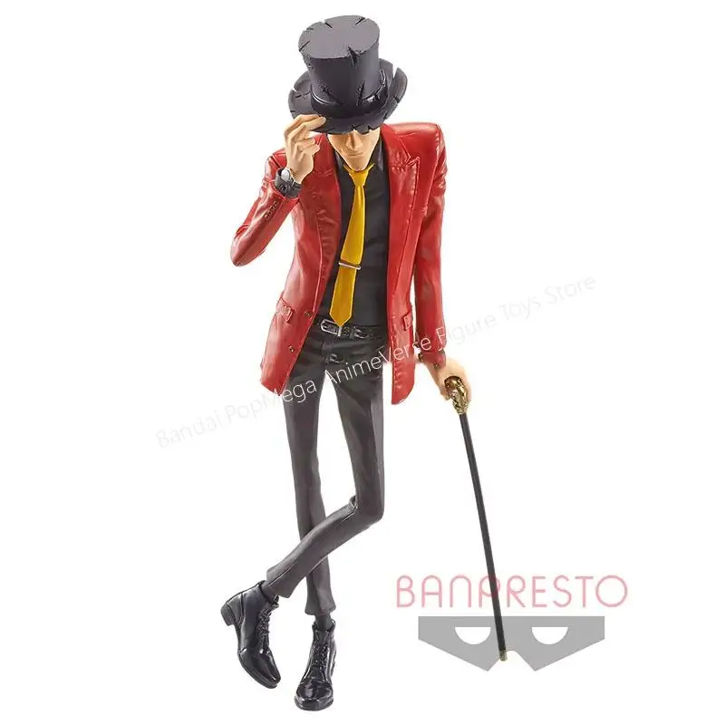 بانداي الأصلي MSP لوبين III الألغام فوجيكو لوبين القرمزي نسخة أنيمي عمل الشكل سطح المكتب الحلي شخصيات كرتونية نموذج