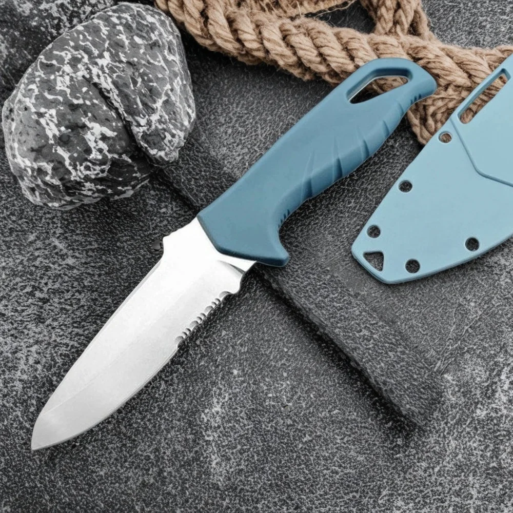 

Многофункциональный нож BM 18040, инструмент с фиксированным лезвием, стальное лезвие D2 с ручкой из нейлонового волокна, инструмент для походов на открытом воздухе с ножнами