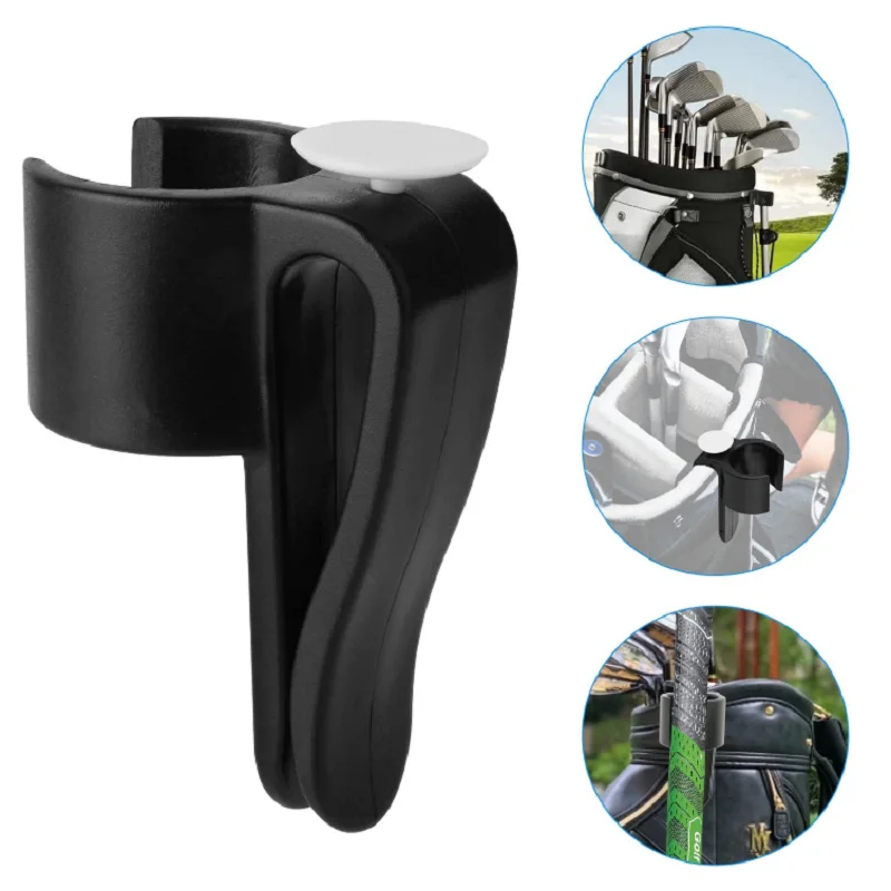 14 Pcs Golf Bag Clubs Clips Putter Holder Clubs Grip Clamp Golf Putter Clip Culbs Holder Organizer Golf Accessories for Golfer