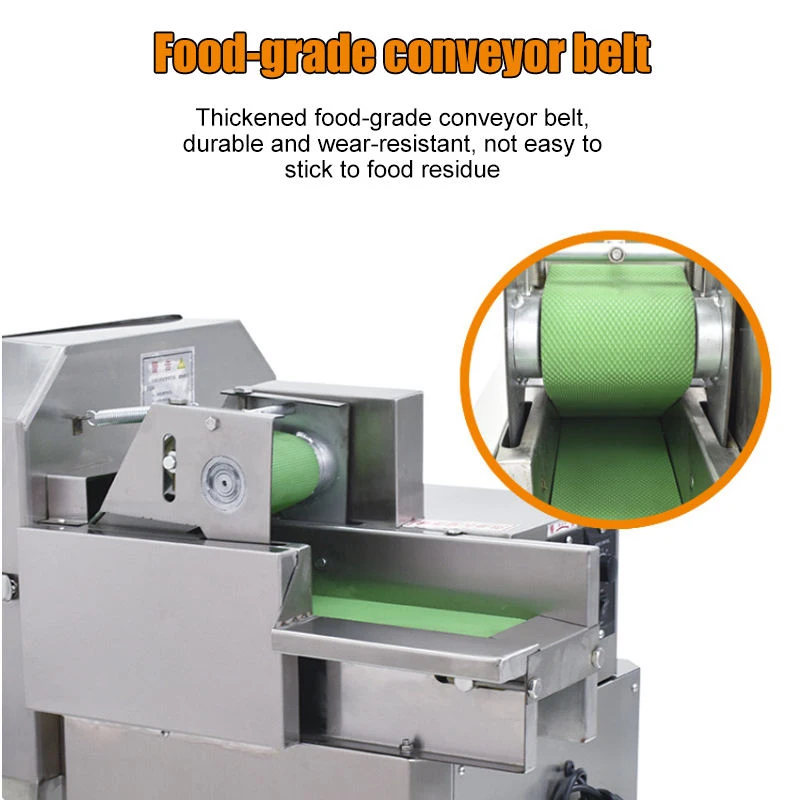 Industrial  Fruit Vegetable Cutter Slicing Dicing Machine for Potato Carrot Banana Chips Cube Cutting Processing