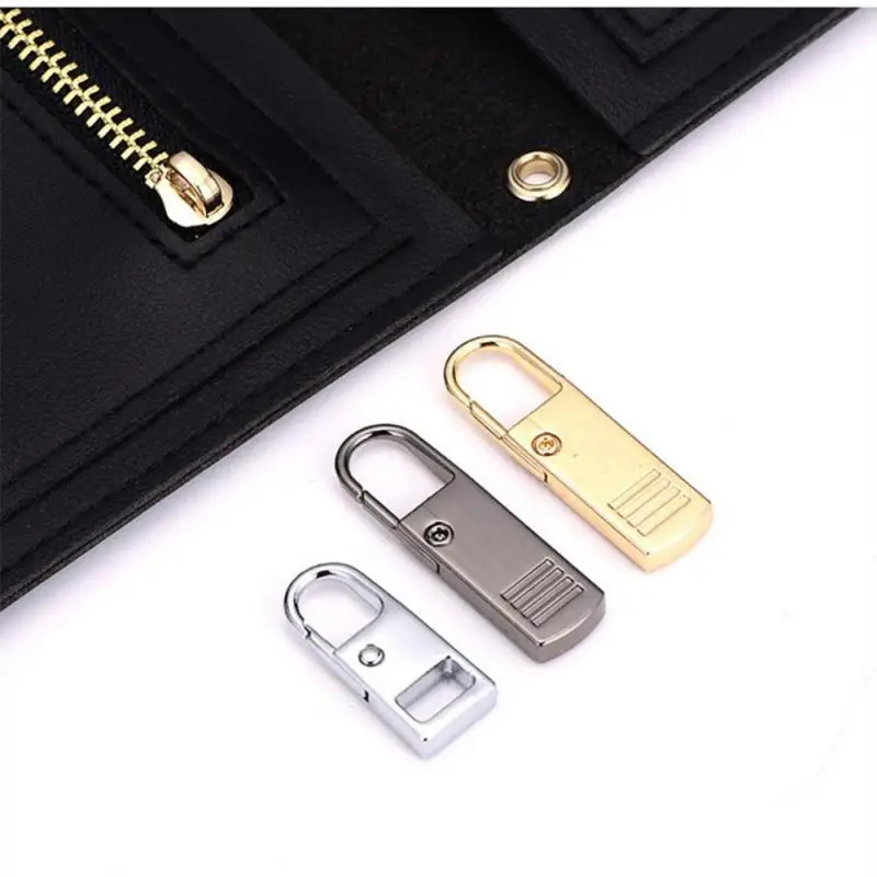 Fashion Metal Universal Replacement Zipper Slider Remove Zipper Puller DIY Craft Zipper Repair Kit For Craft Sewing Tools