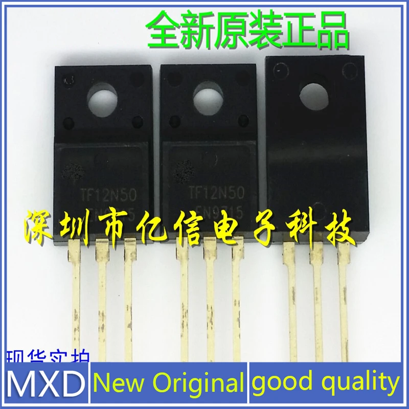 5Pcs/Lot New Original TF12N50 Field Effect Tube AOTF12N50 12A500V TO220F one-stop Good Quality In Stock