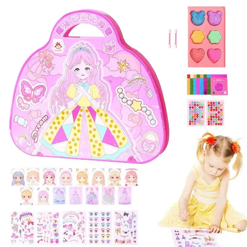 

Toy Cosmetic Set For Kids Cartoon Girls Play Makeup Sets Dress Up Game Set Cute Children Makeup Set For Home Kindergarten Nurser