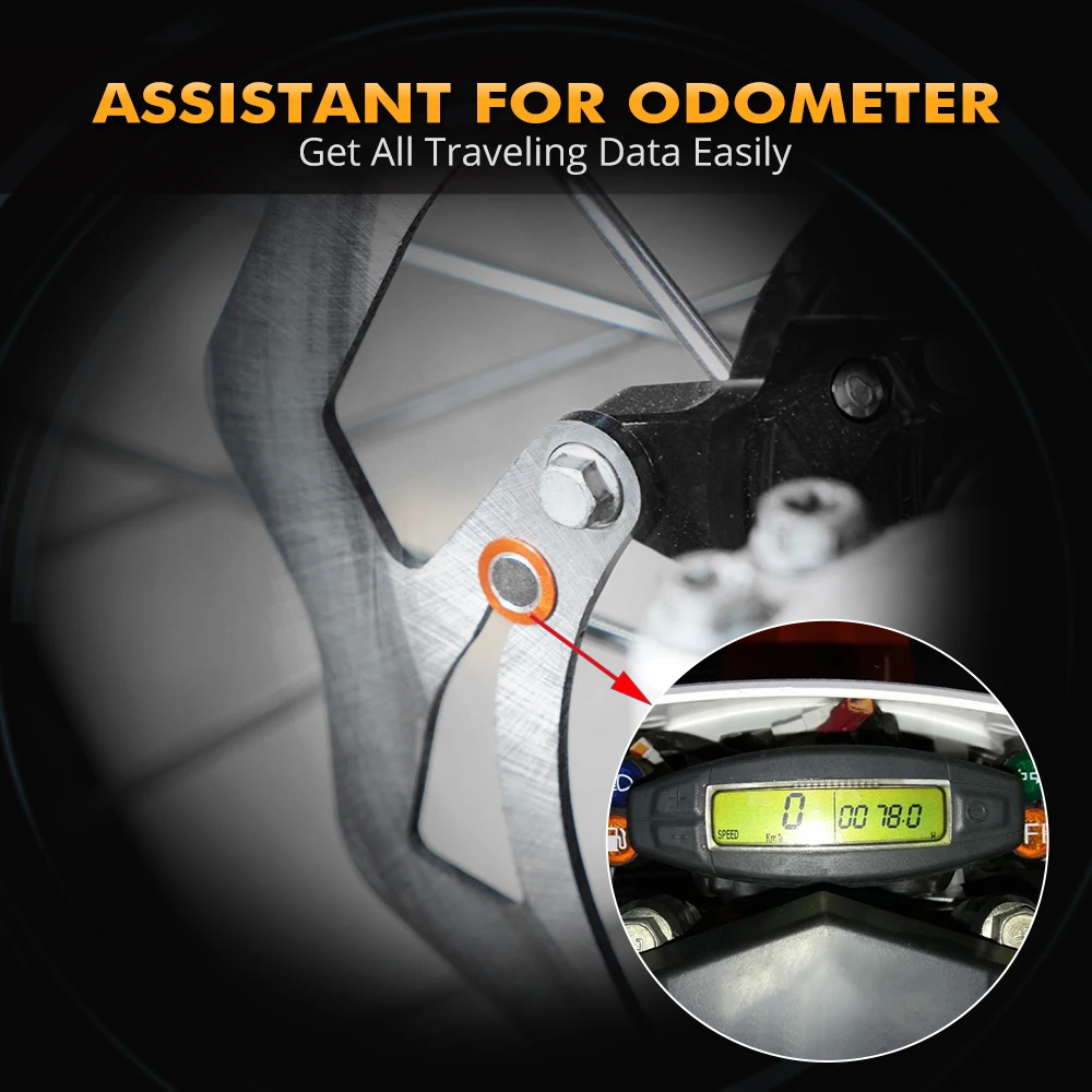 NICECNC For KTM 2003-2023 EXC 300 TPI EXCF 350 EXC 450F XCW 300 XC 250 XCF-W 450 500 Six Days Speedo Odometer Rotor Magnet - Image 5