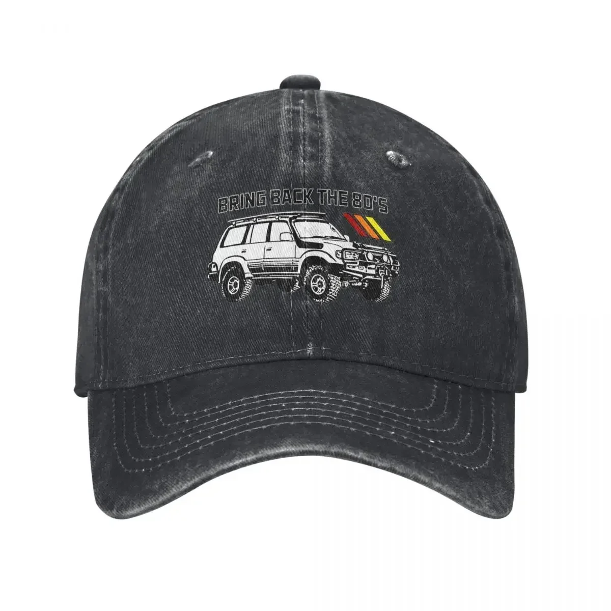 Vintage Land Car Cruiser เบสบอลหมวกผู้ชายผู้หญิง Distressed Cotton Headwear นํากลับ 80s หมวกฤดูร้อนกลางแจ้งหมวก