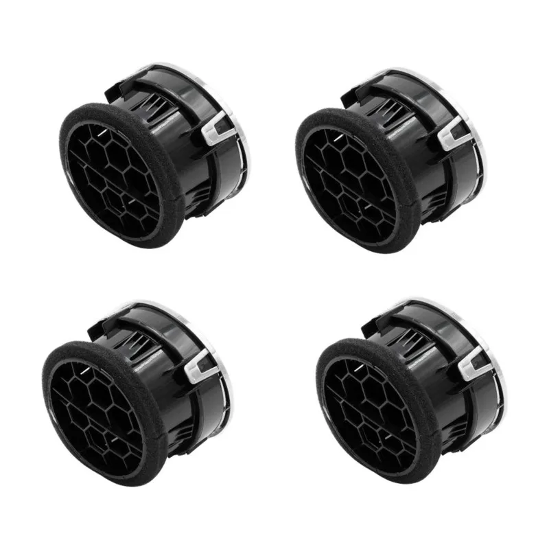Plain 4PCS For Ford F150 2009-2014 Car Dashboard Heater Air Duct Vent Louvre A/C Heater Air Vent AL3Z19893BA