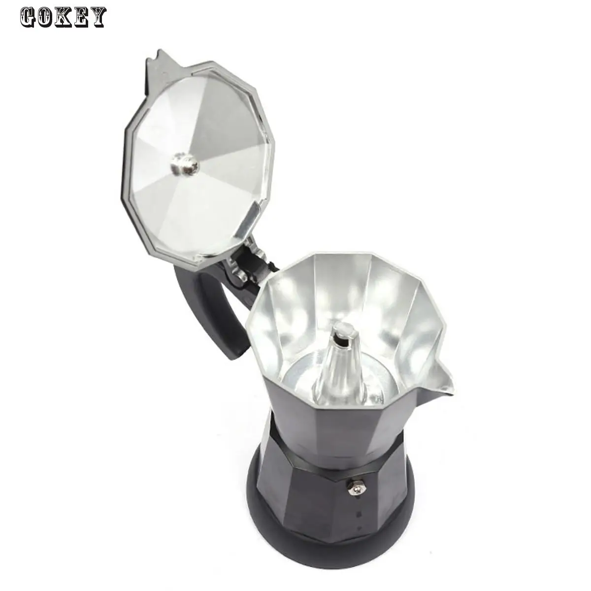 300ml Portable Electric Coffee Maker Stainless Steel Espresso Mocha Coffee Pot Percolator Tools Filter Espresso Machine GK545