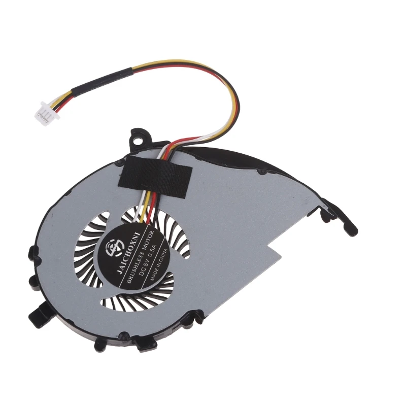 노트북 GPU 라디에이터 5V 0.5A 4핀 4선 냉각 팬 조용한 GPU CPU 쿨러 노트북 쿨러 슬림 휴대용 USB 전원