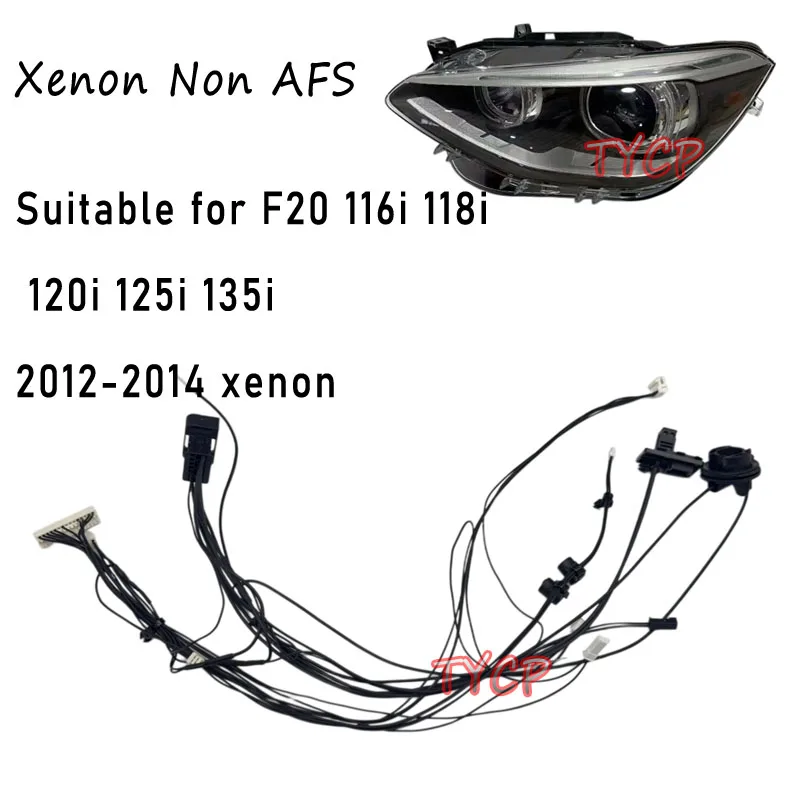 

Подходит для BMW 1 серии F20 116i 118i 120i 125i 135i 2012-2014, внутренний жгут проводов ксеноновых фар, без AFS