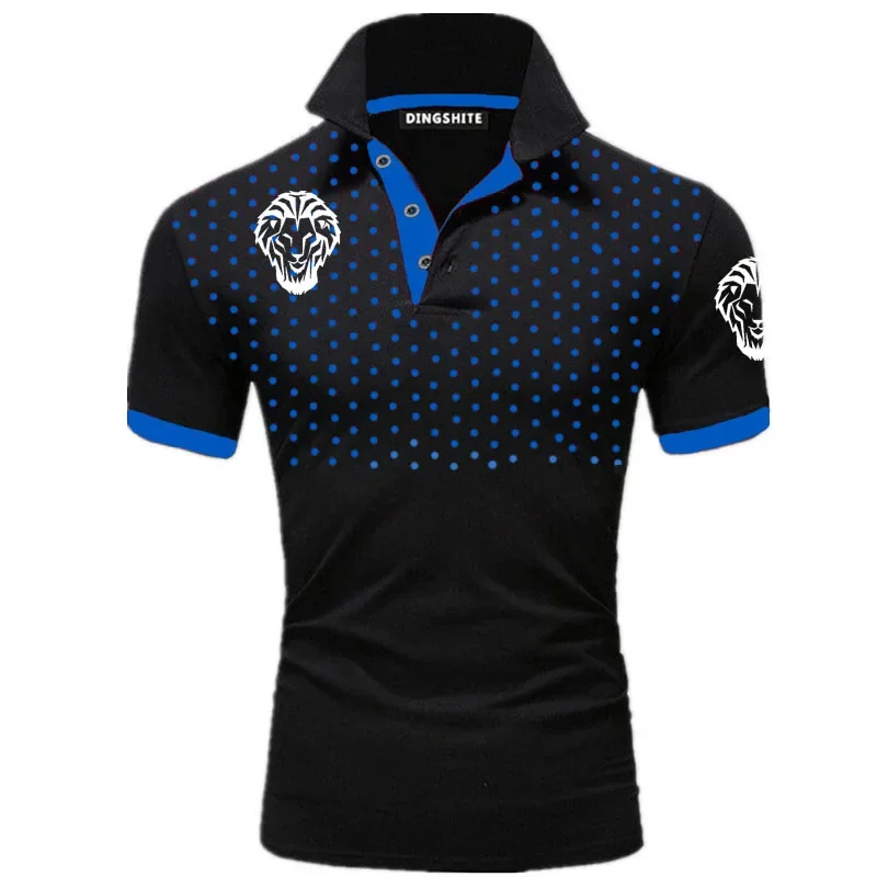 Leon Athletic Club De Bilbao 2023 Men\'s New Summer Hot Sale High Quality Print Casual Solid Shorts Sleeve Cotton Polo Shirt Tops