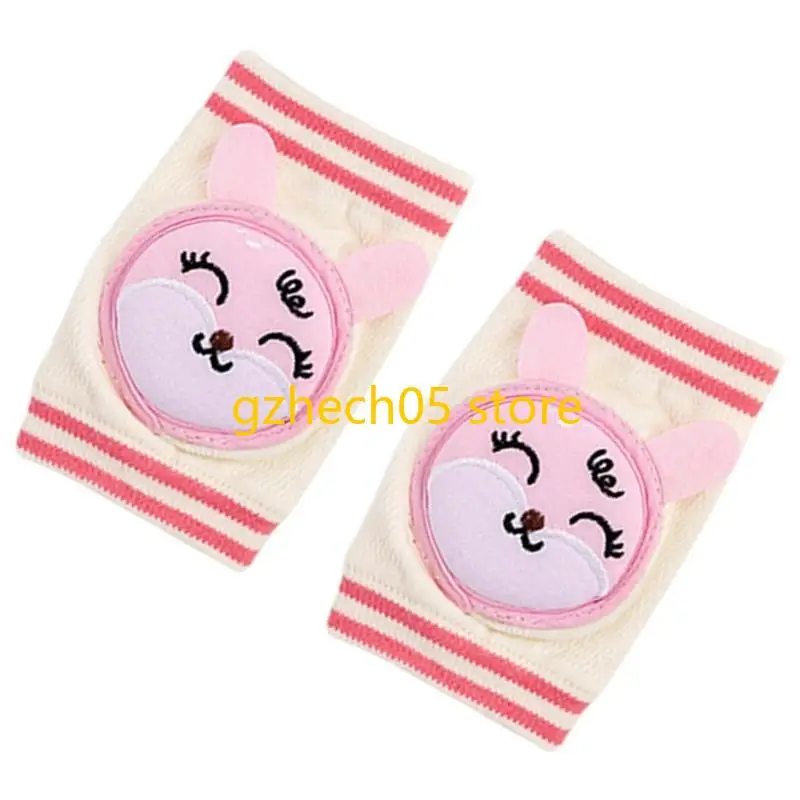 D55E 1 Pair Infant Knee Protectors Leg Warmer Safety Kneepads for Toddler Baby Aged 0 to 3 Years Ensures Crawling Safety