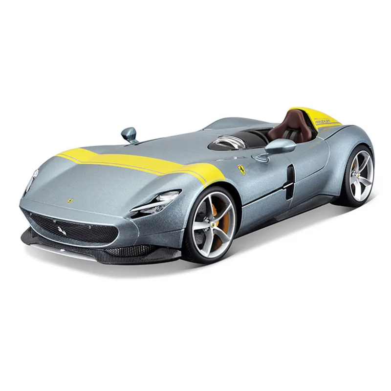 Bburago 1:18 Ferrari Concept Monza SP1 Alloy Luxury Vehicle Diecast Cars Model Toy Collection Gift Favorite level