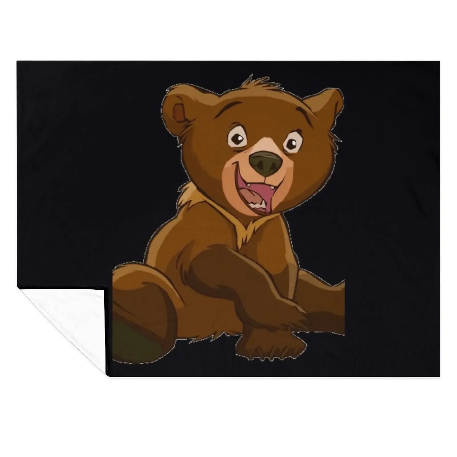

Koda Brother Bear \t \t Throw Blanket Luxury Designer Bed Fashionable Decoratives Large Blankets