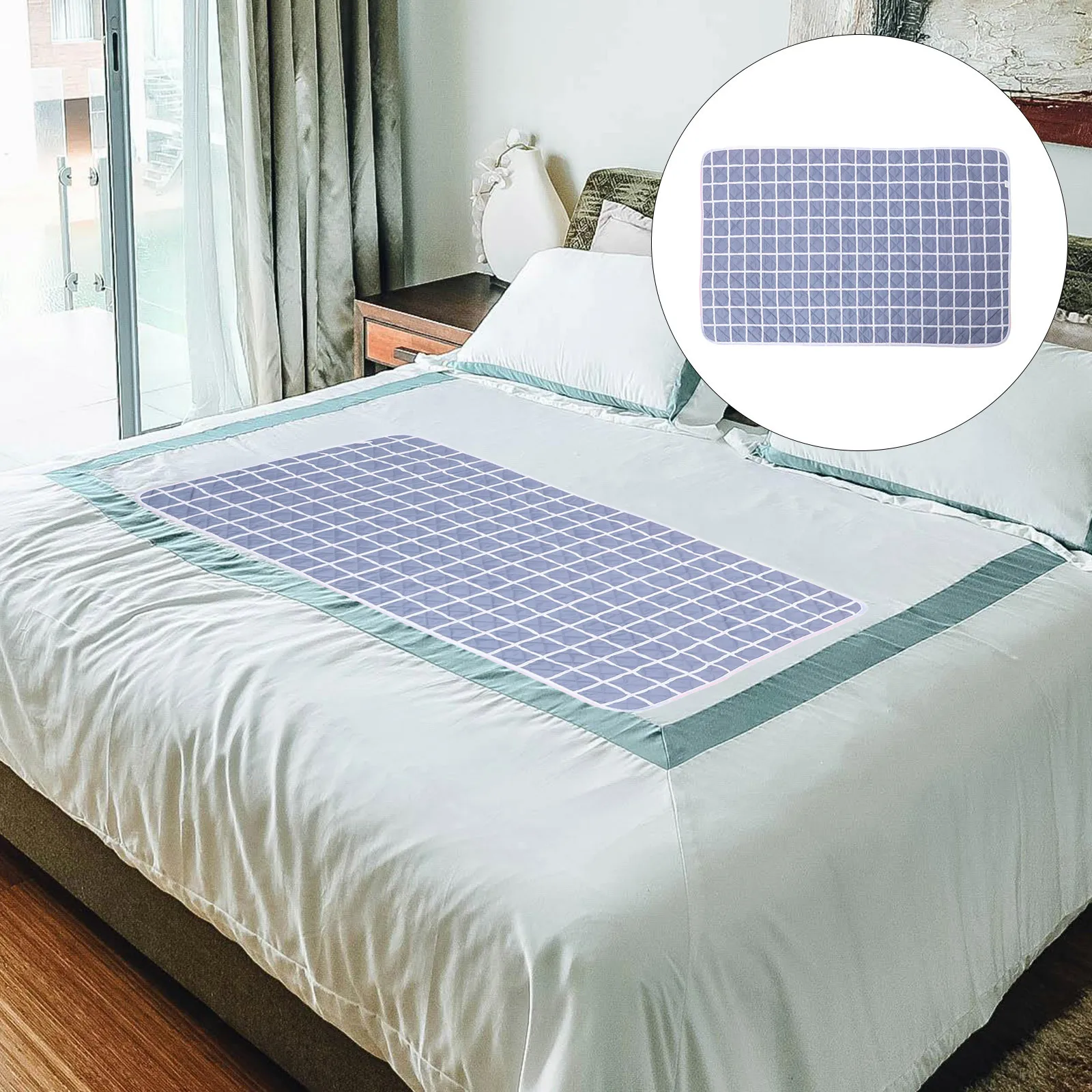 

Waterproof Bed Pad Large Reusable Absorbent For Adults Seniors Incontinence Mattress Protector Washable Sleeping Mat For