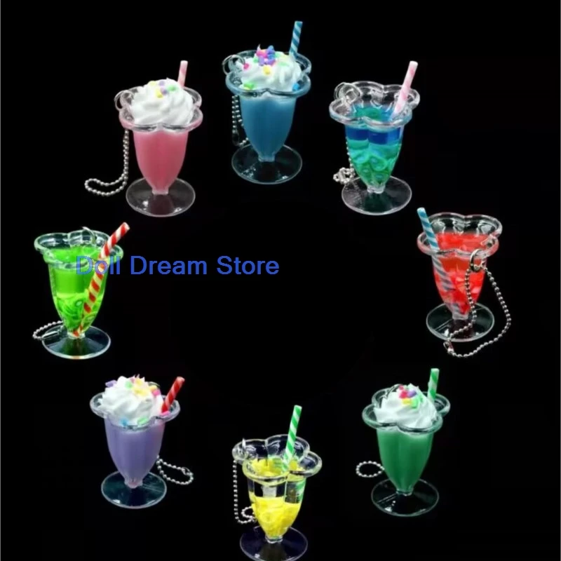 

10pcs/lot 2026 in stock 100% genuine Japanese original anime Mini Colorful Soda Pendant PVC action figure collectible model toy