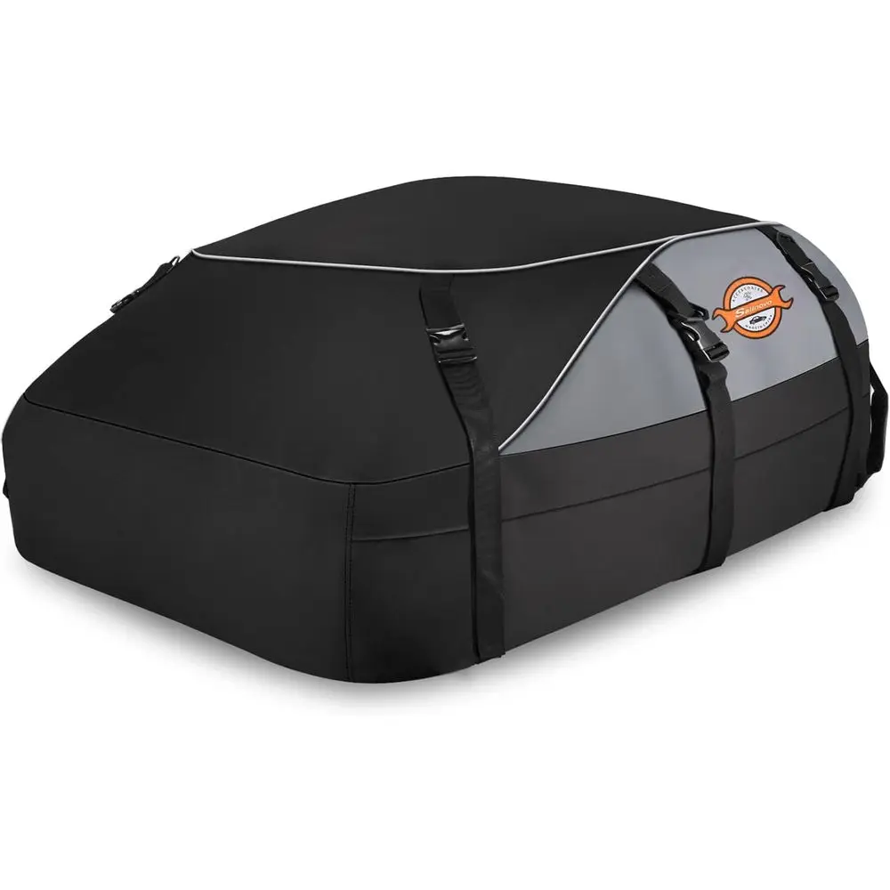 

Rootop Cargo Carrier Roo Bag, 20 Cueet Sot Waterproo Car Roo Bag it Cars with/Without Rack, 6 Tie-Down Straps, 6 Door Hooks, old