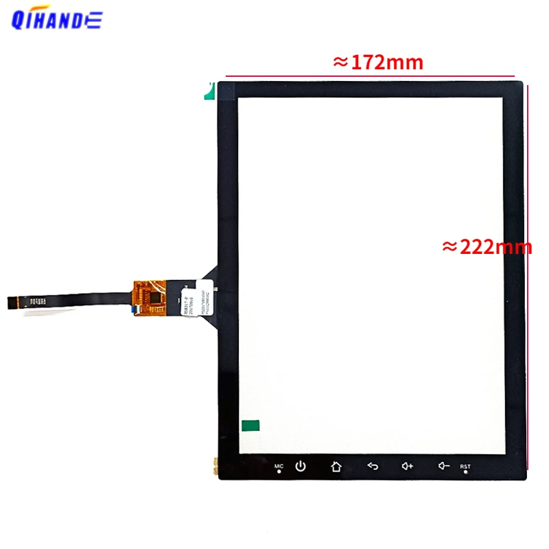 Neue Touchscreen 222*172mm GT911 Für Sinosmart Andriod Tesla Stil Auto GPS Multimedia Radio Navigation Player Touch panel Glas