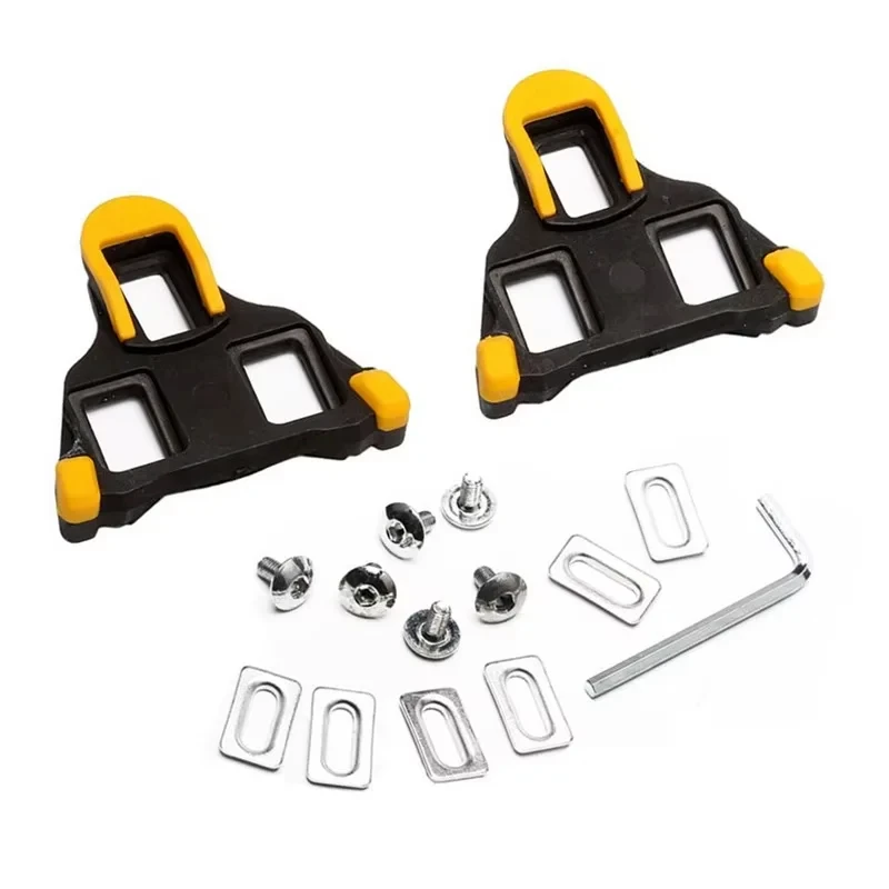 AliExpress HOMEFISH Self-locking pedal cleat set for bicycles, cycling gear cleats, specially designed for mountain bikes, road bikes and cycling sh