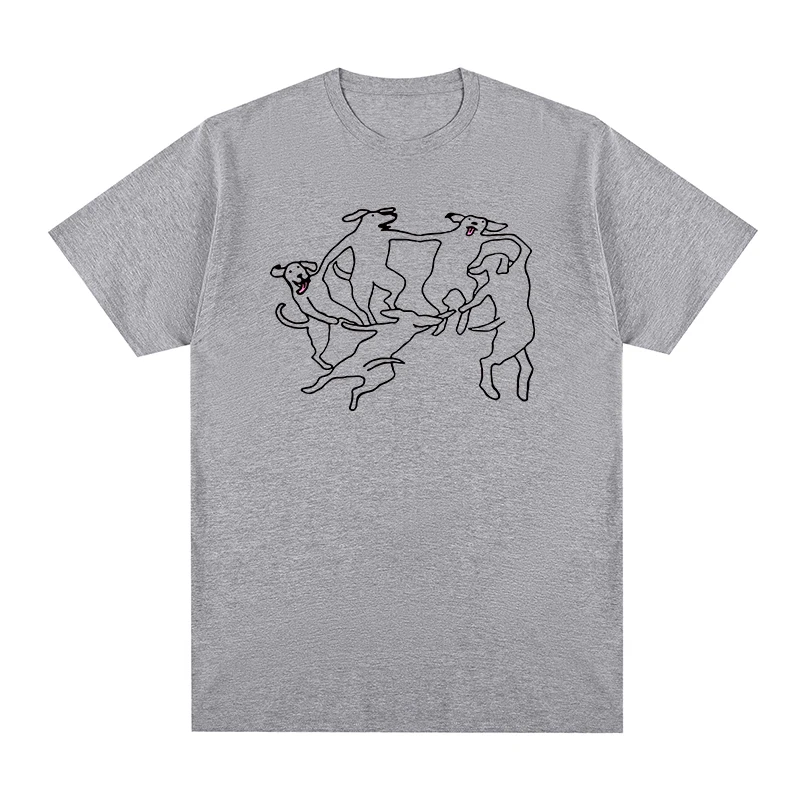 Hot Henri Matisse Vintage T-shirt The Dance Dogs Funny Graphic Cotton Men T Shirt New TEE TSHIRT Womens Tops Unisex Short Sleeve