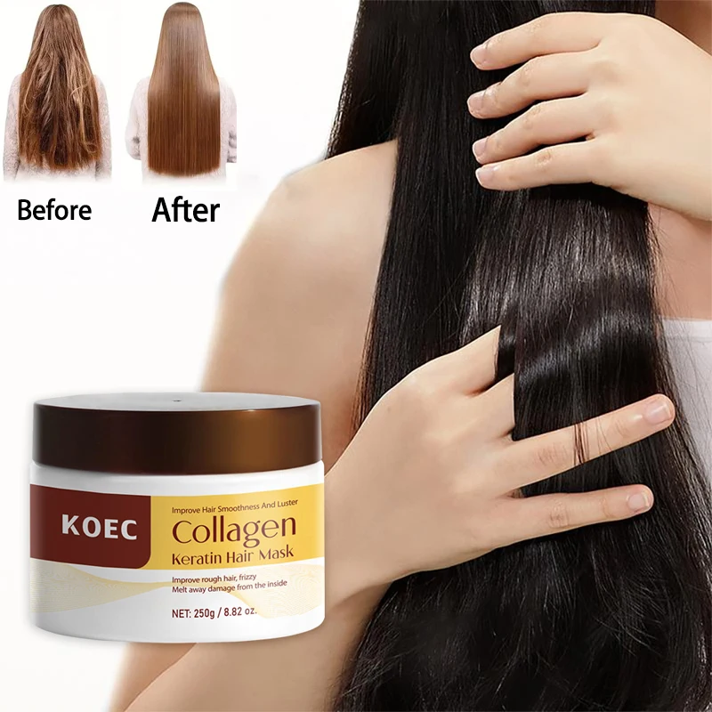 

Коллагеновая маска для волос, лечение глубокого восстановления, кондиционирования, контроль жирности, увлажняющий крем, маска для волос, эссенция для сухих поврежденных волос