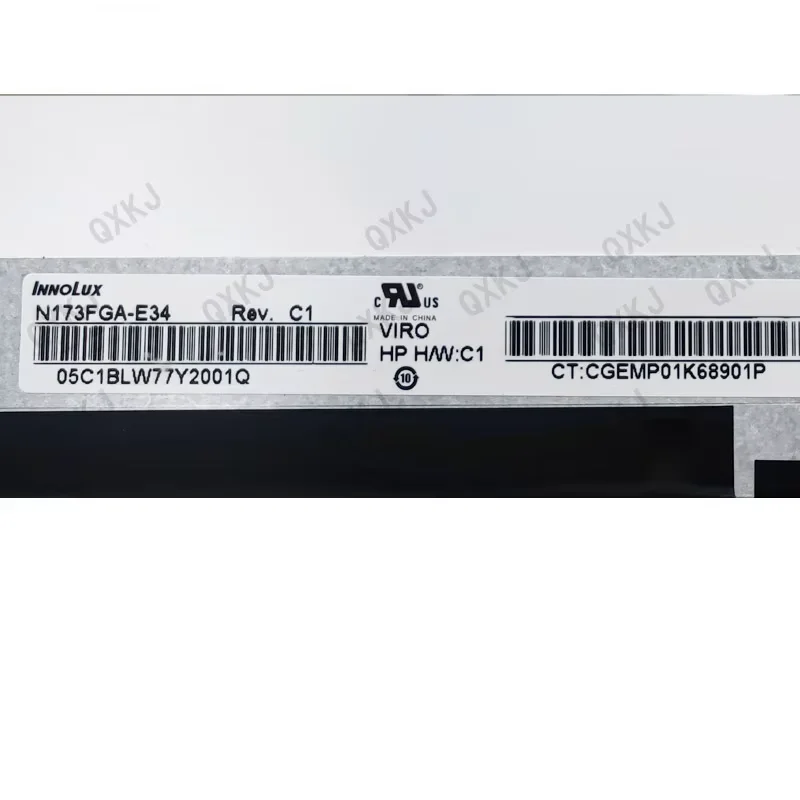 

30pin N173FGA-E34 17.3 inch 1600*900 Wholesale LCD Panel Laptop Monitor Replacement LCD Screen