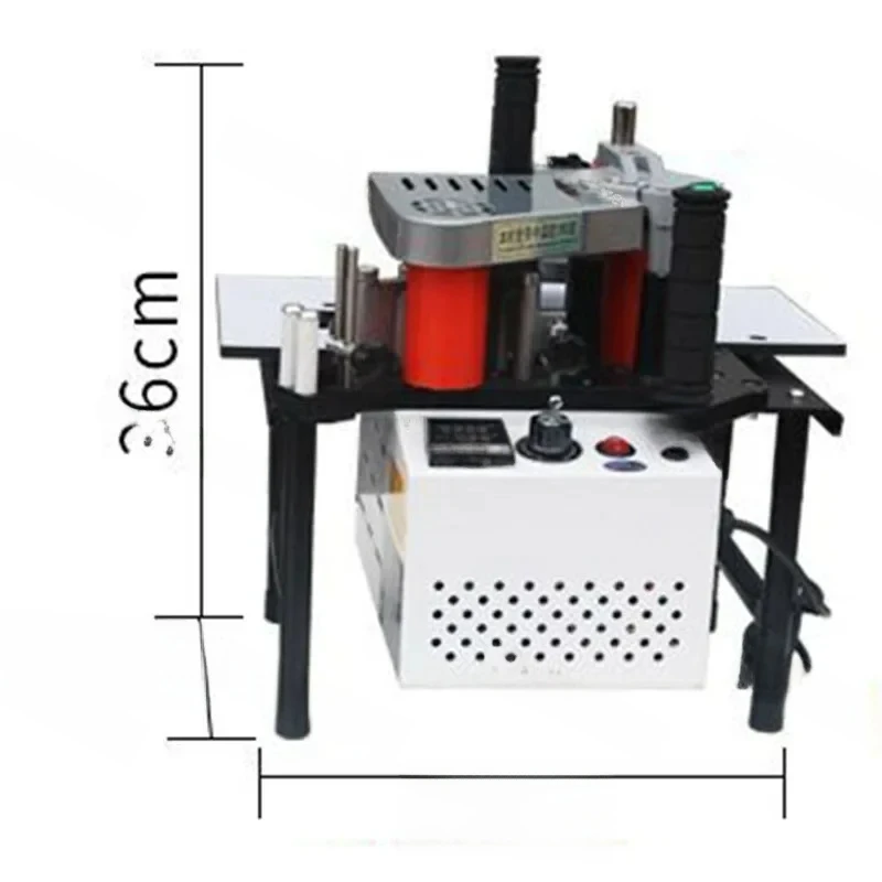1100 Вт небольшой ручной двусторонний склеивающийся портативный фрезерный станок деревообрабатывающий кромкооблицовочный станок 220 В заводской