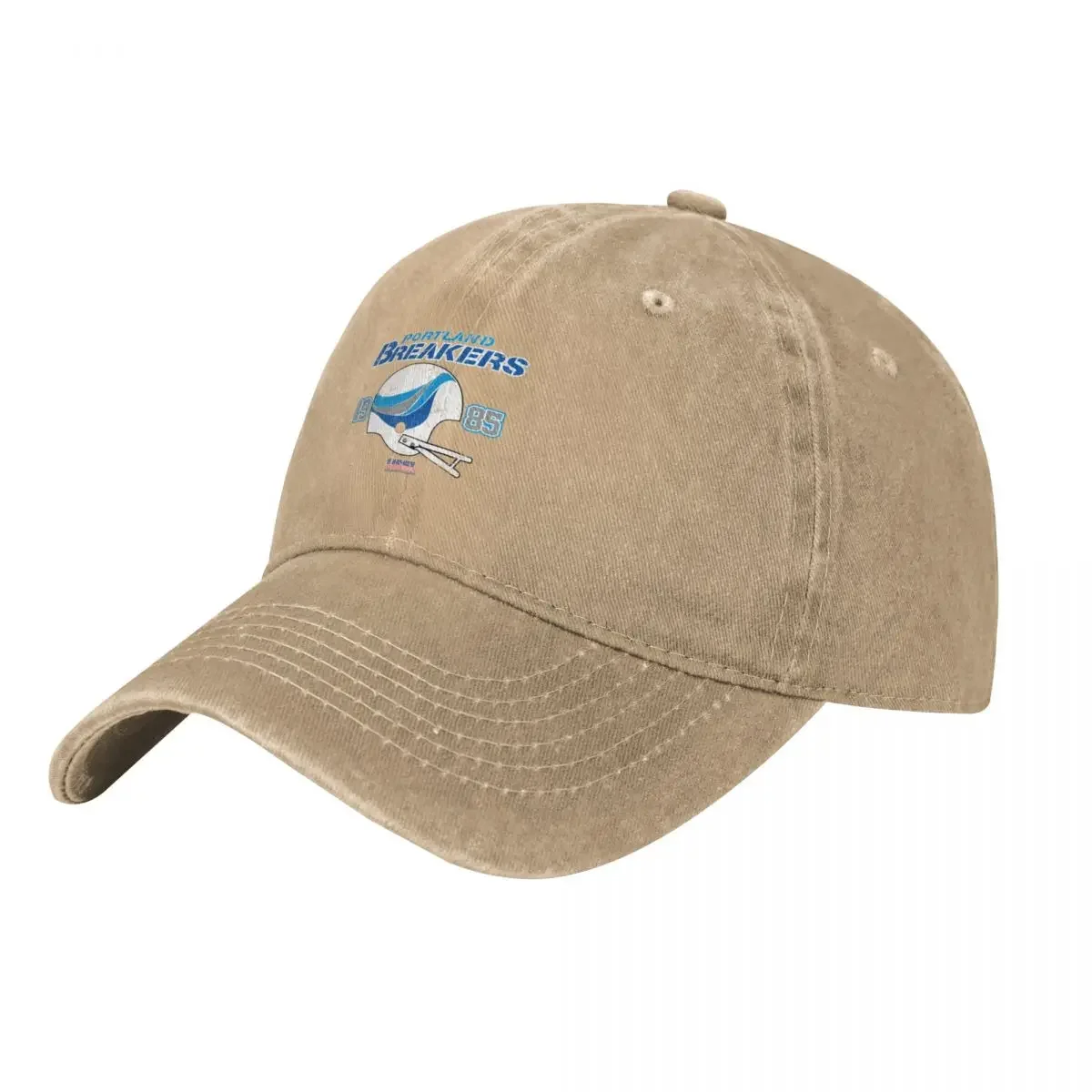 Distressed Portland Breakers Helmet Baseball Cap Golf Wear Visor Ball Cap Girl Men's