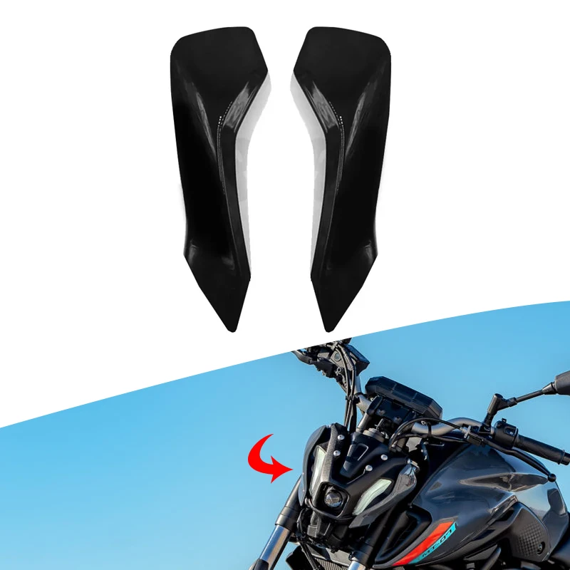 MT-07 Motorcycle Accessories Headlight Side Turn Signal Cover Fairing Fit For YAMAHA FZ07 MT07 FZ-07 mt fz 07 2021 2022 2023