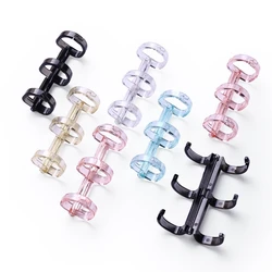 Notebook Cover Resin Casting Molds DIY Epoxy Resin Silicone Mold for Notebook DIY Jewelry Making/with 3-hole Buckle for School