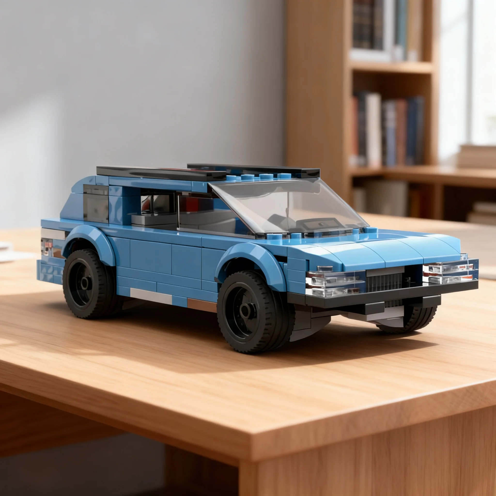 223pcs MOC City Champions Subaru Impreza The UnImprezzive Model Christmas Gift Collectible For Lovers Home Decor