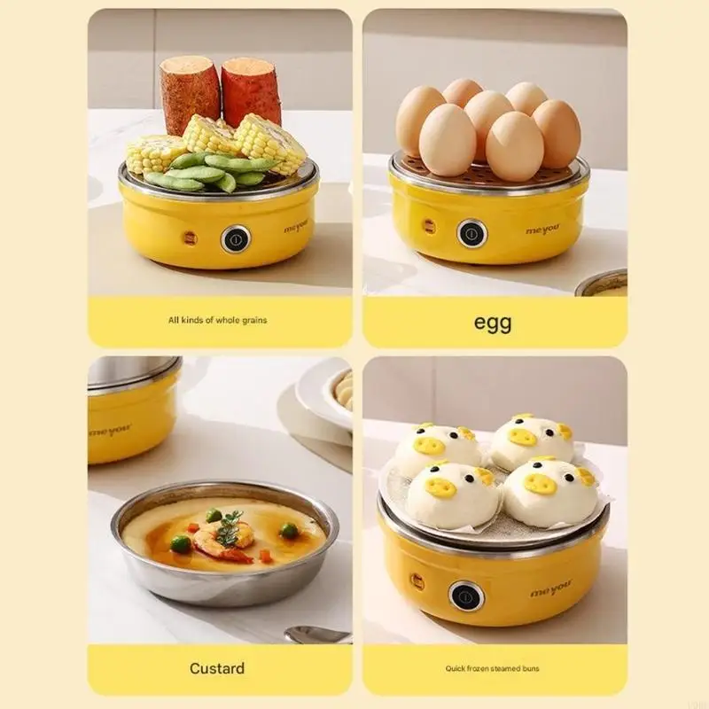   Modern Automatic Eggs Steamer Quick Heating for Quick Breakfast Preparation