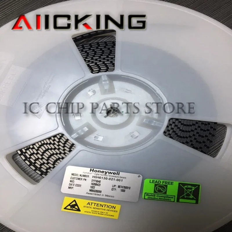 HIH6130-021-001 5pcs/lots SOIC-8  4%, 5.5V, 0% to 100% Relative Humidity, Digital Humidity/Temperature Sensors,Original,In Stock