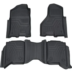 Auto Accessories Durable Floor Carpet Tpe Car Mats Wholesale Sell Car Floor Mats For Dodge Ram 1500 2009-2018