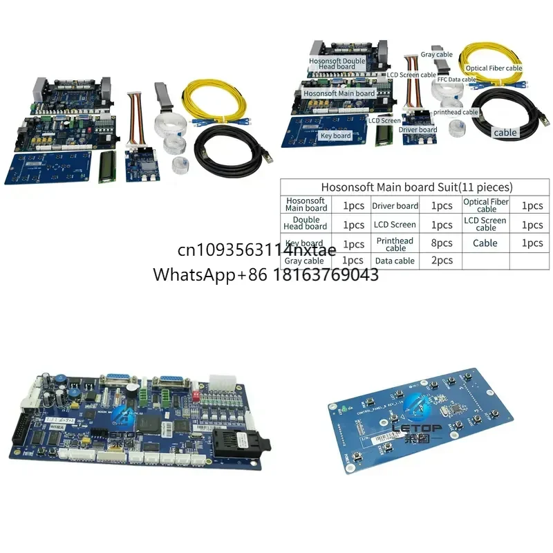2026 Hot! LETOP Hoson I3200 I1600 Circuit Main Board Xp600 Kit