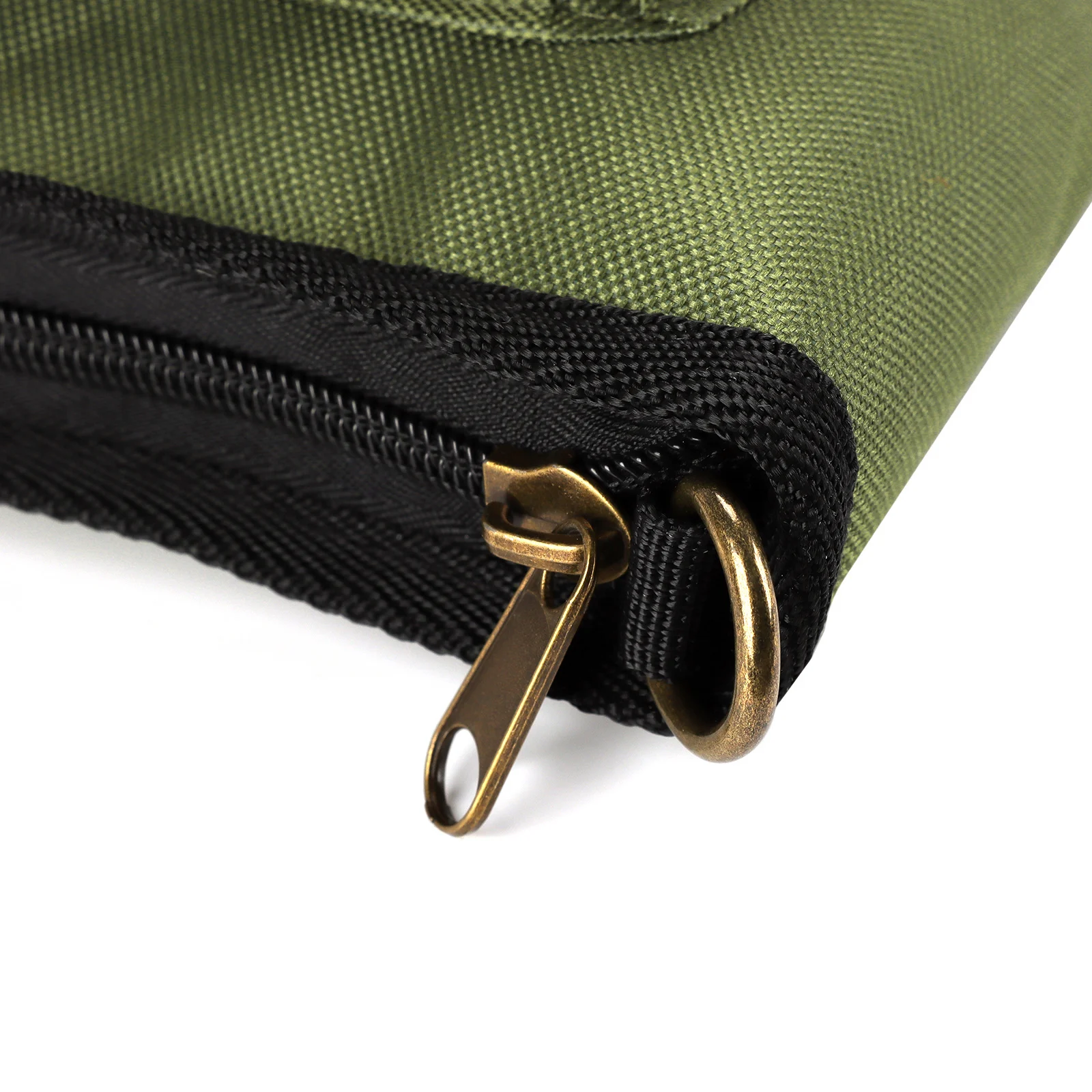Tourbon 112 cm Nylon-Gewehrtasche, Schutztasche für Gewehre, weich gepolstert, mit Schultergurt, grün, Jagdzubehör – Detail 20
