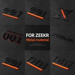 For ZEEKR 001/007/X  Black Car Markers Car Modification Blacking Markers Rear End Markers Header Markers Special Decoration