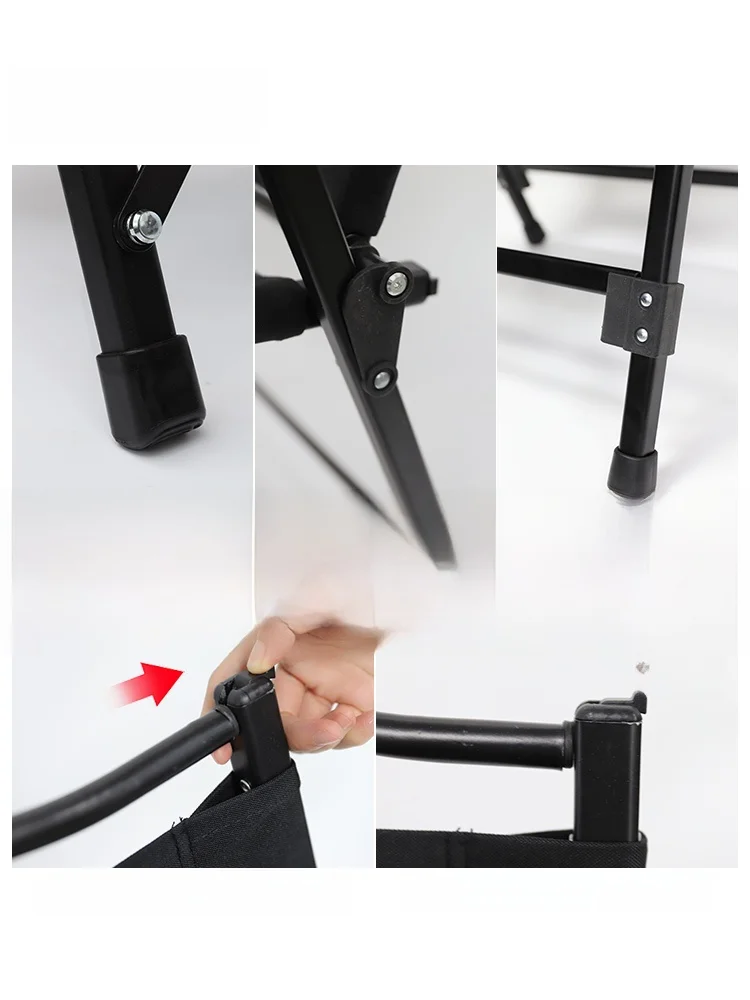 

Outdoor Kimit Chair Portable Barest Chair Picnic Cam Barbecue Leisure Sand Beach Chair Detachable Wooden Folding Chair
