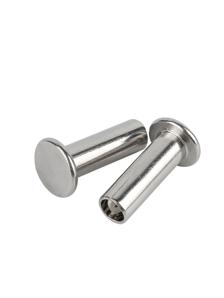 Weiyi 20/100 Stück M2 M2.5 M3 M4 M5 M6 M8 SUS304 Edelstahl GB875 Flachkopf-Halbnieten – Detail 4