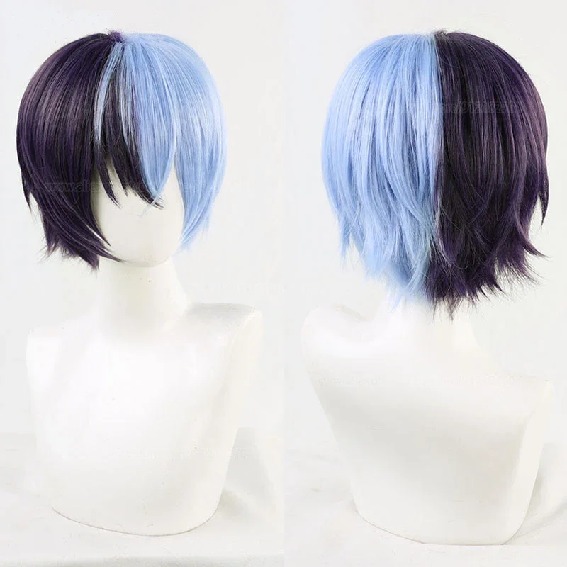 Project Sekai-tutú colorido para escenario, uniforme de cosplay Aoyagi Toya, peluca Aoyagi Toya, disfraz de Carnaval de Halloween