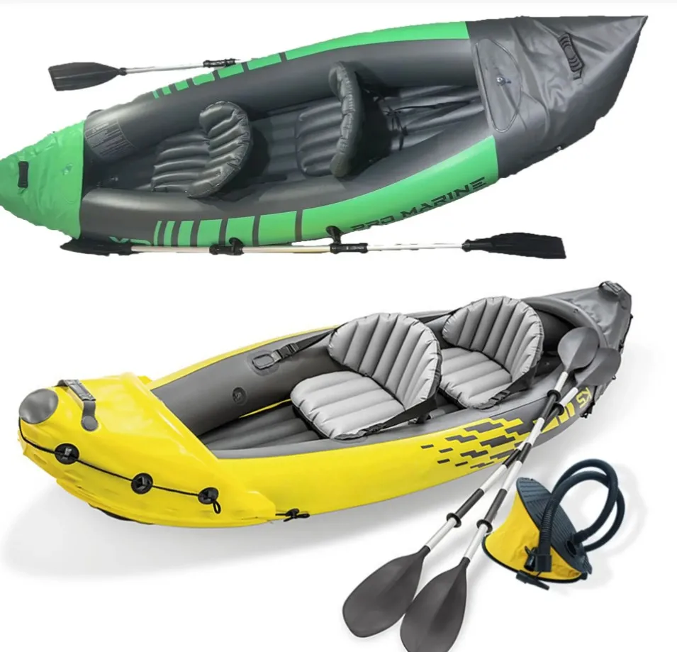 

Lightweight High Quality PVC Rubber Boat Outdoor Fishing Rafting Competition Inflatable Kayak