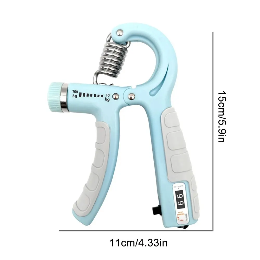 Regulowany ściskacz 5-60kg Wzmacniacz do ściskania dłoni z licznikiem Nadgarstek Przedramię i przyrząd do ćwiczenia dłoni do budowy mięśni