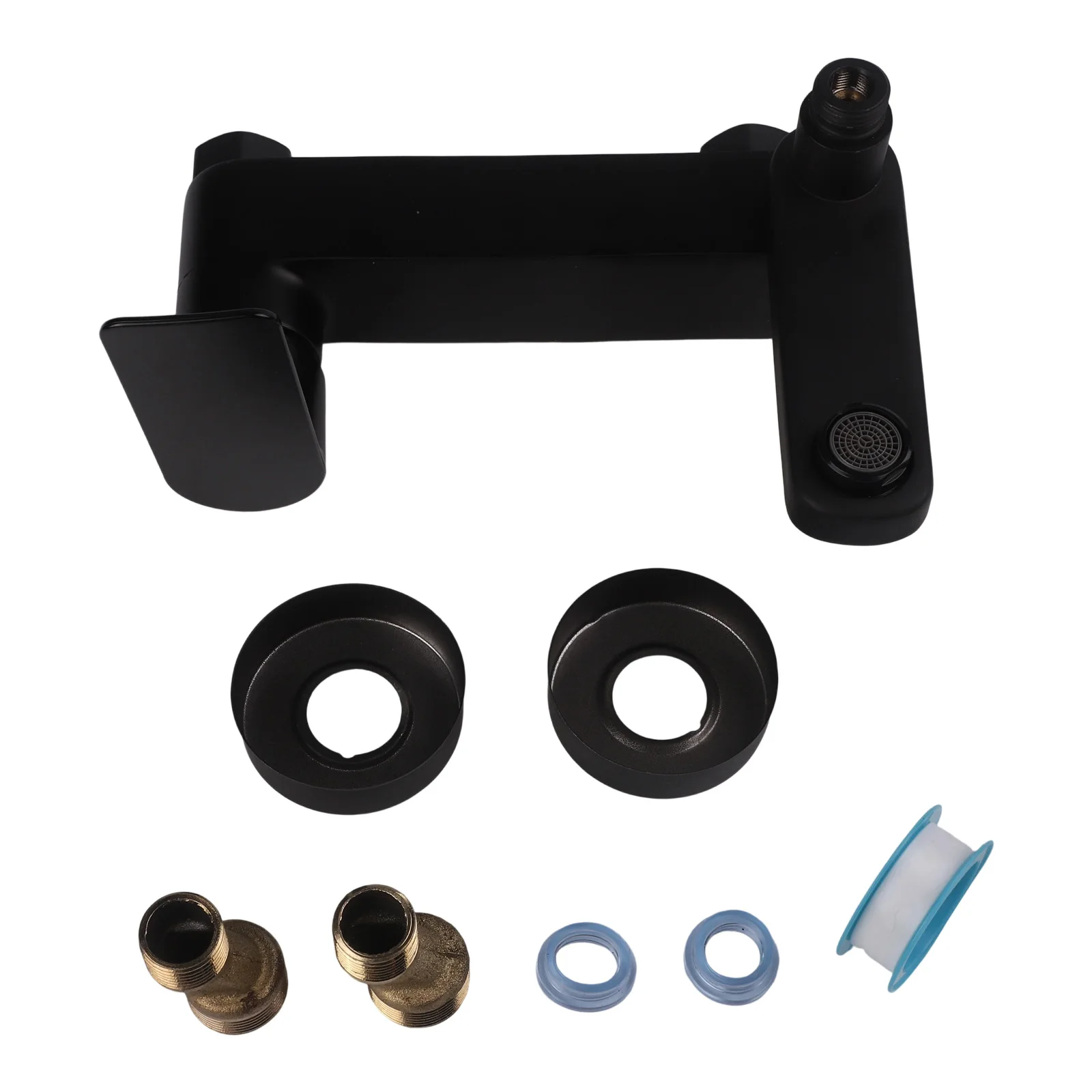 

Adjustable Faucet Wall Mounted Shower As Shown Convenient Tub Spout Contemporary Chrome Design G1 2 Connection