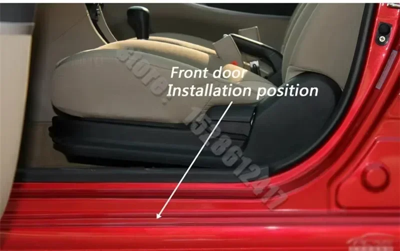 For Nissan FRONTIER PRO 4X 2017 2018~2024 Stainless Sticker Door Sill Scuff Plate Guards Threshold Pedal Trim Car Accessories view 6