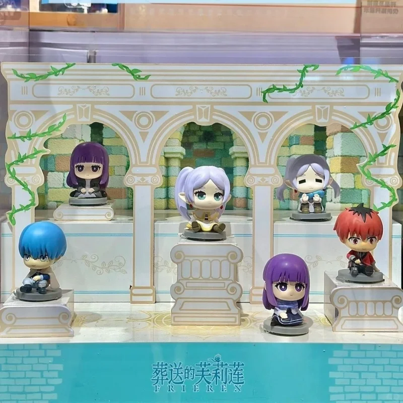 

Официальная фигурка Eaki Frieren Sitting, слепая коробка Kawaii Fern Himmel, коллекционный аниме, декор для стола, классический подарок на день рождения, игрушки