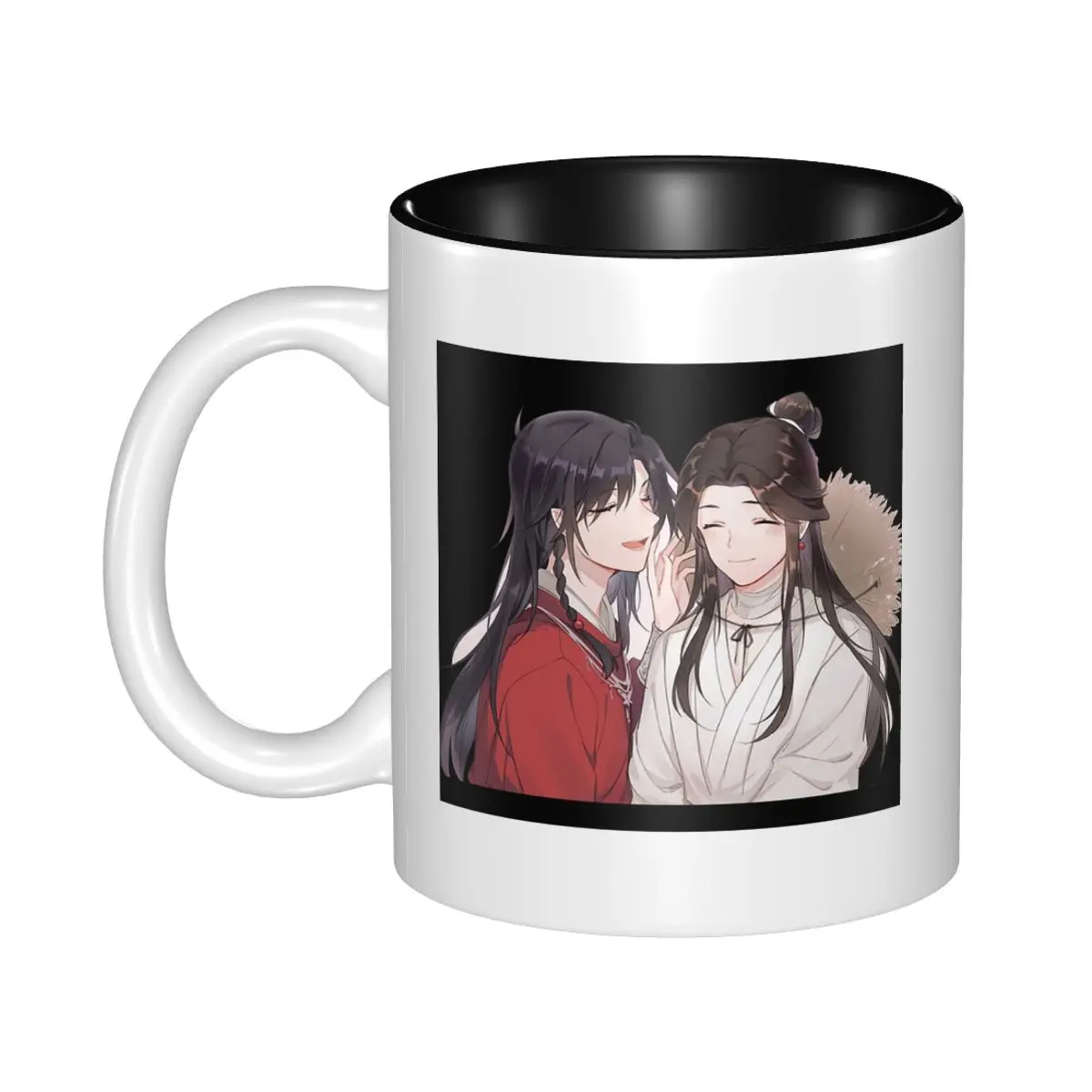Chibi TGCF 25 Mug Funny Ceramic Coffee Cups Tea Mugs Milk Cup Drinkware Gift for Woman Man