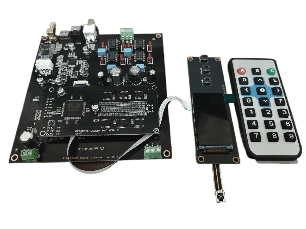 Nvarcher R2R Decoder Board PCM24-bit Discrete Resistance Ladder   Positive and Negative DAC Complementary Type