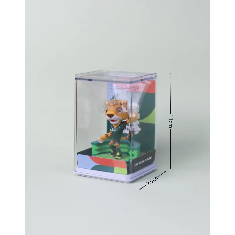 

2026 world cup fifa official genuine mascot doll US-Canada-Mexico fan souvenir set, hand-held gift 6cm set