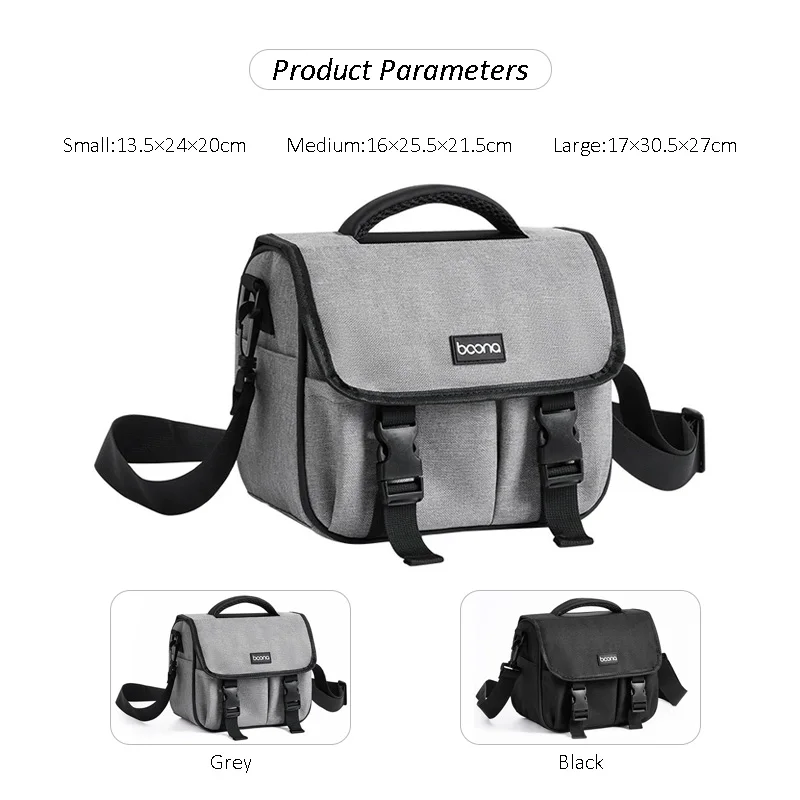 DSLR Camera Bag Handbags Shoulder Strap Bag Portable Photographer for Sony Nikon Canon Panasonic Equipment Crossbody bag