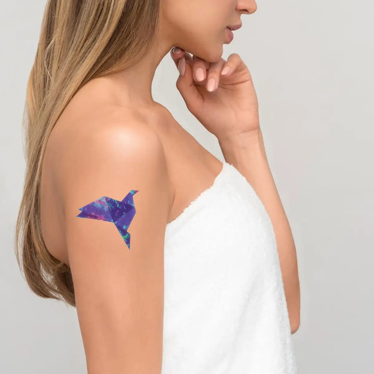 

10 Sheets Temporary Tattoos Waterproof Stickers for Adults Kids Colorful Designs Body Art Personalized Long Lasting
